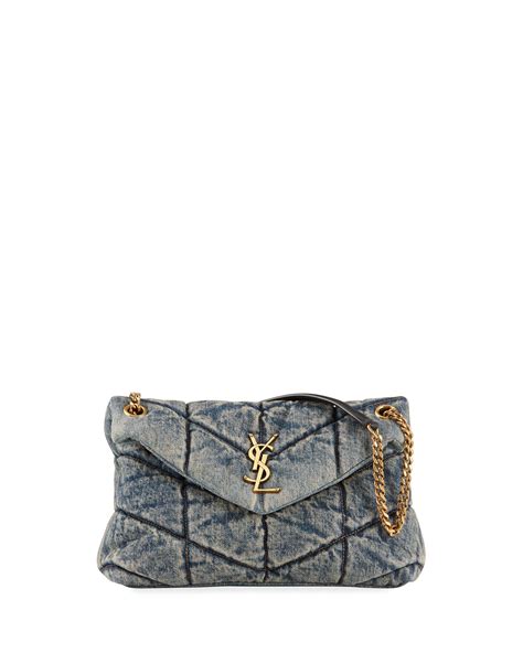 small purse ysl|YSL denim bag small.